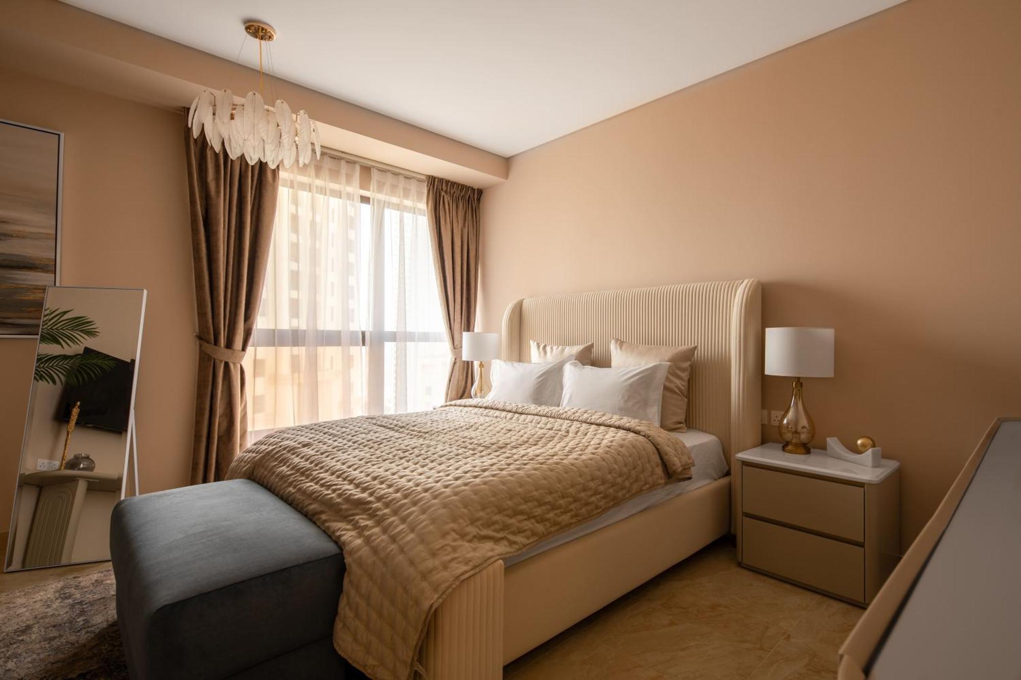 Apartamento Happy Academia Jbr Dubái Exterior foto