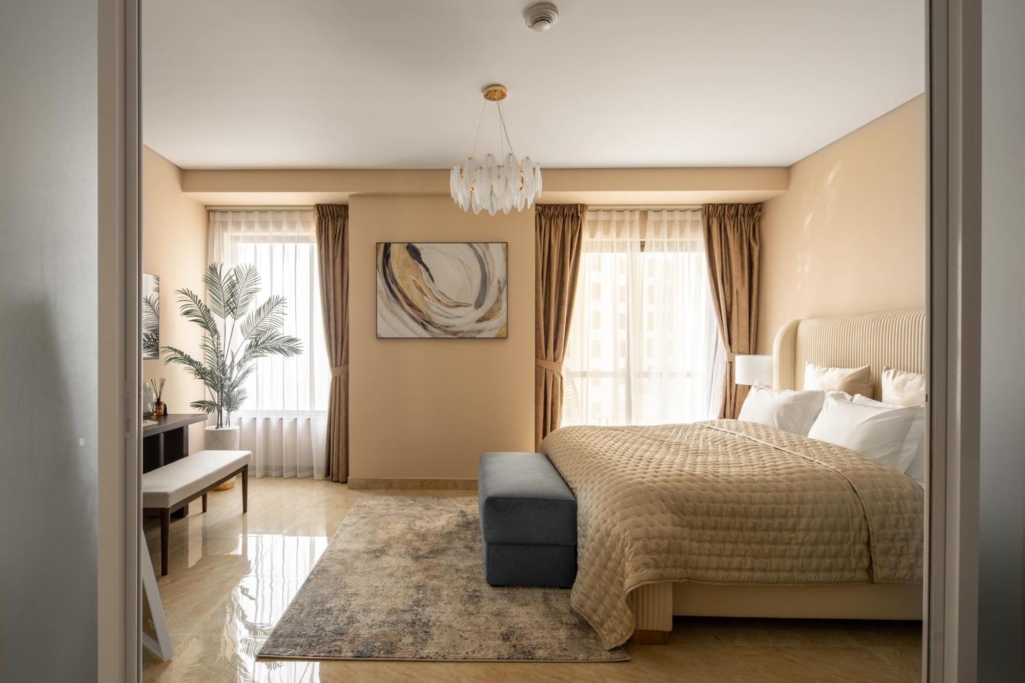 Apartamento Happy Academia Jbr Dubái Exterior foto
